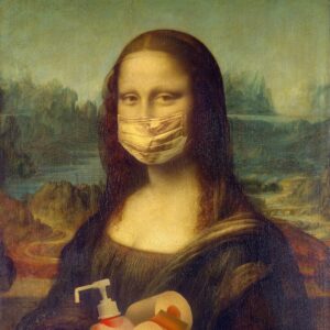 mona lisa covid