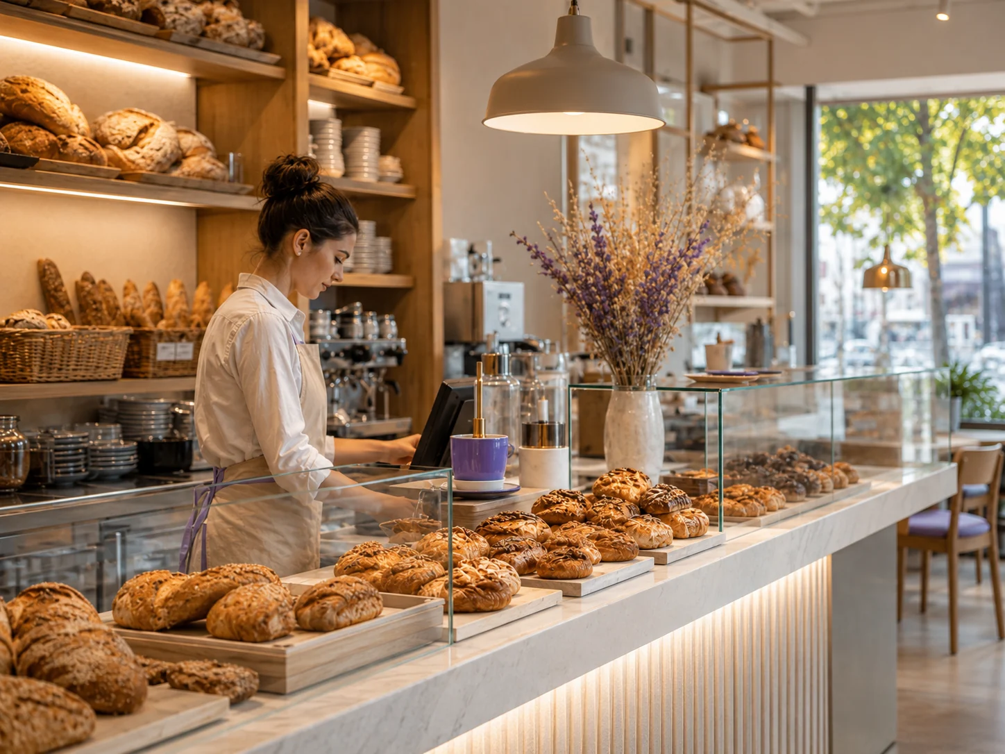 Bakery in MUSIC2BIZ visual language